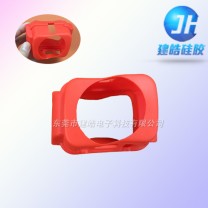 照相機紅色硅膠材質(zhì)防摔保護套定制廠家