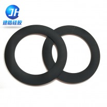 東莞硅膠制品加工廠承接來(lái)圖來(lái)樣定制加工生產(chǎn)圓形硅膠墊片